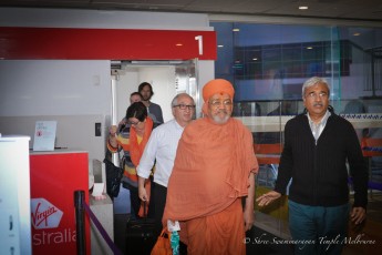 Mahant Swami Visit Feb 2014